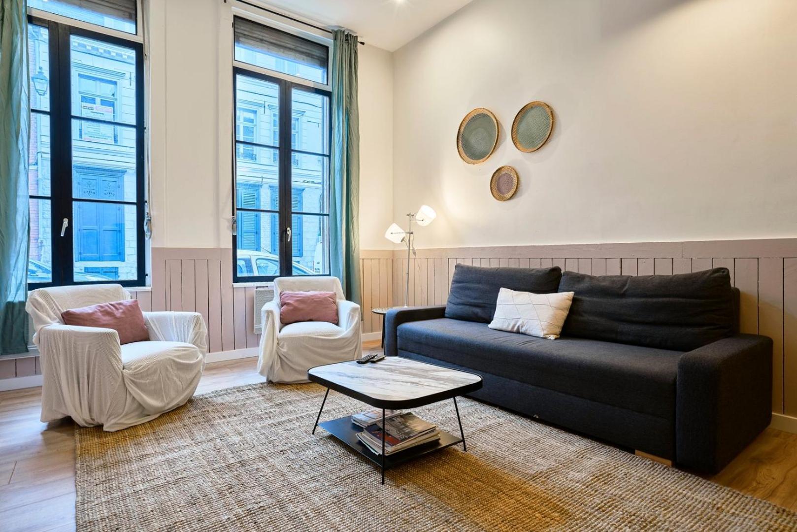 Old Lille: Charming Renovated Apartment Extérieur photo