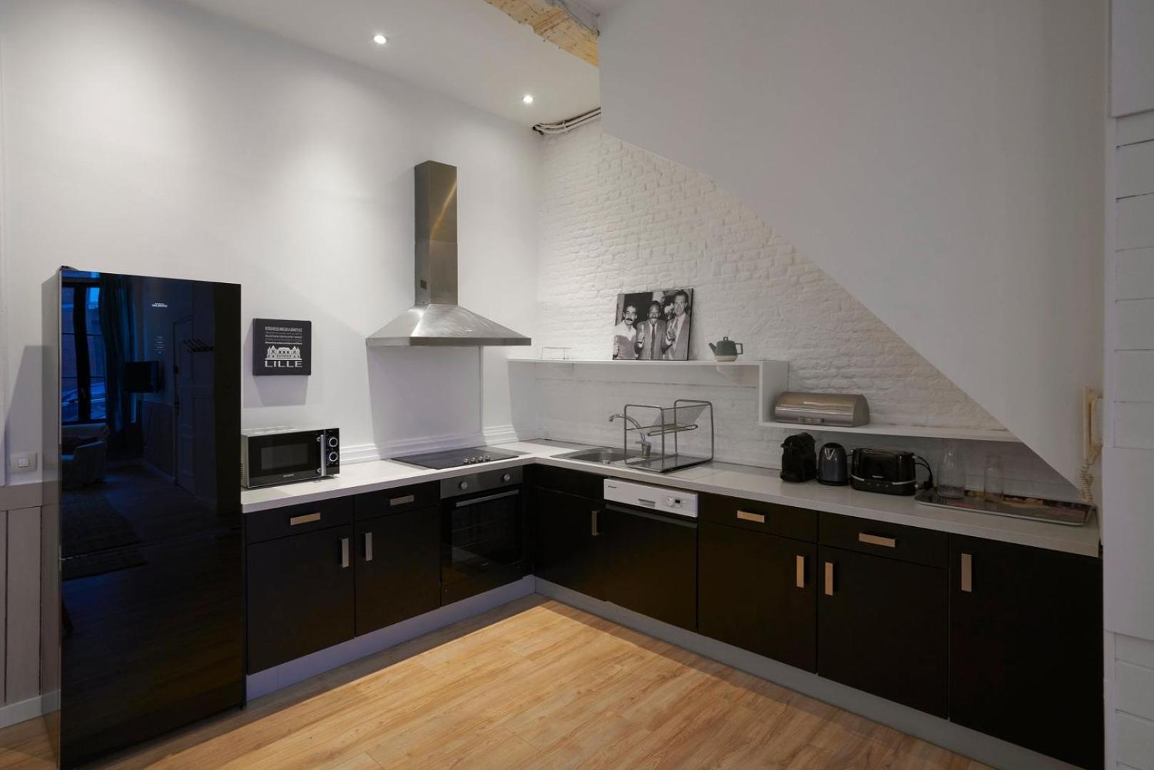 Old Lille: Charming Renovated Apartment Extérieur photo